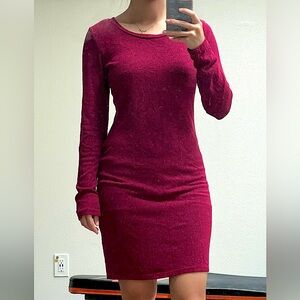 Heart & hips maroon dress size S